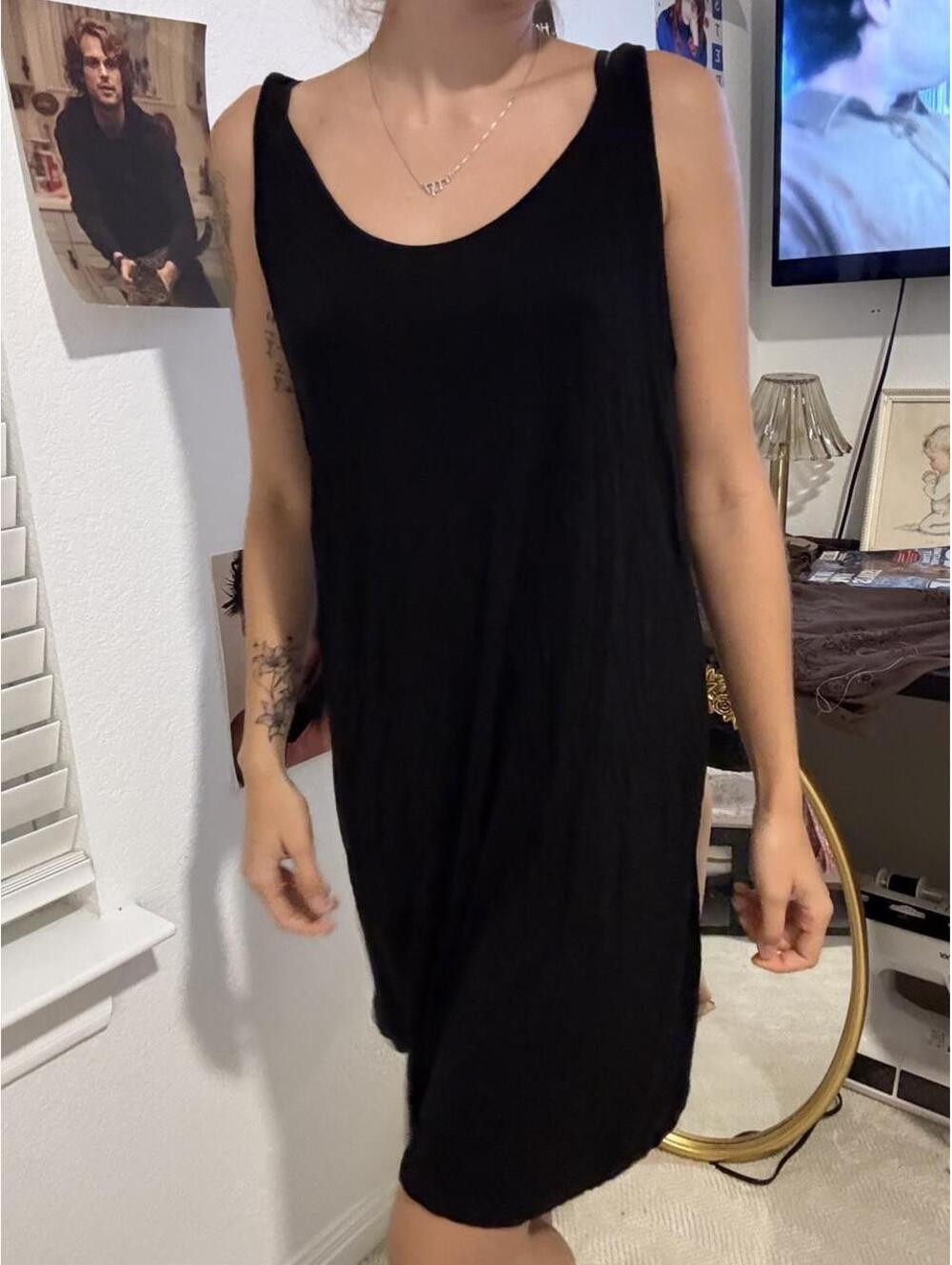 American Eagle Women's Black Dress